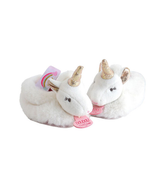 Doudou Hediye Kutulu Panduf // Unicorn