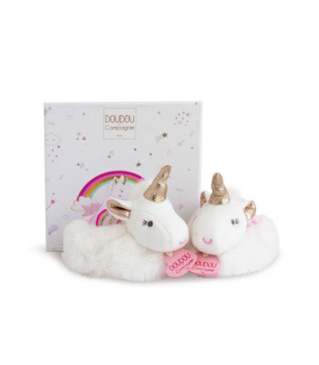 Doudou Hediye Kutulu Panduf // Unicorn