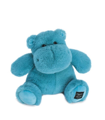 Doudou Peluş Mavi Hipopotam