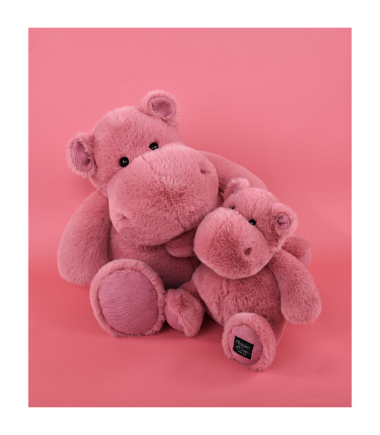 Doudou Peluş Pembe Hipopotam