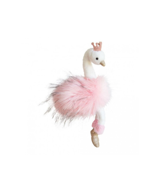 Doudou Peluş Pembe Kuğu