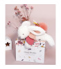 Doudou Peluş Ponpon Pembe Tavşan