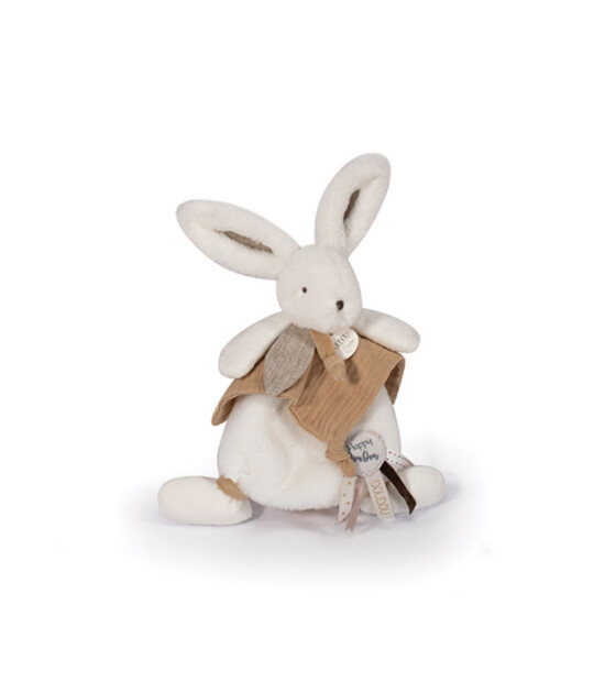 Doudou Peluş Sevimli Bej Tavşan
