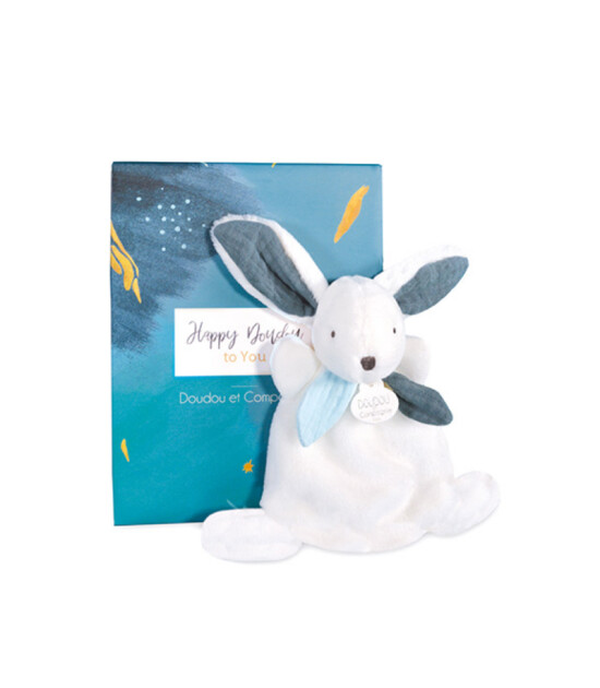 Doudou Peluş Sevimli Lacivert Tavşan