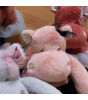 Doudou Peluş T&uuml;t&uuml;l&uuml; Pembe Hipopotam