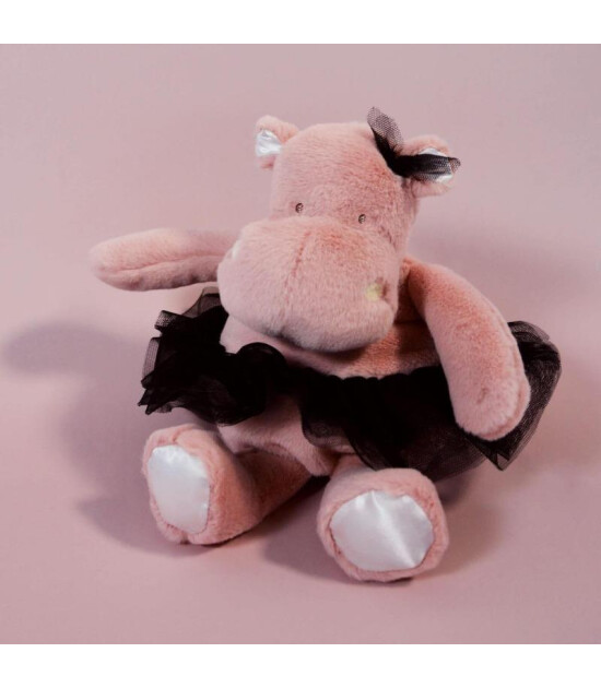Doudou Peluş T&uuml;t&uuml;l&uuml; Pembe Hipopotam