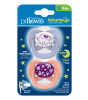 Dr. Brown's Advantage Silikon Emzik - İkili Set (0-6 Ay) // Okyanus - Pembe (Karanlıkta Parlar)