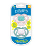 Dr. Brown's Advantage Silikon Emzik - İkili Set (6-18 Ay) // Pembe