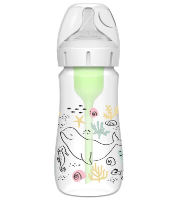 Dr. Brown's Options+ Geniş Ağız PP Biberon (270 ml) // Balina