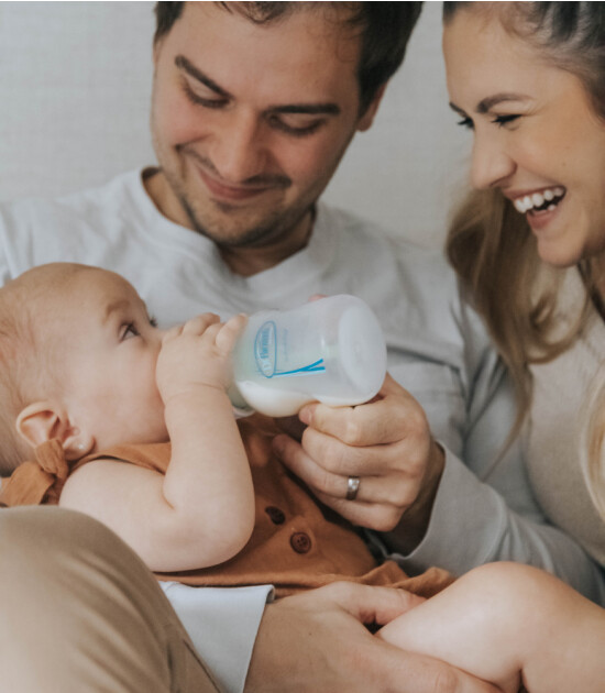 Dr. Brown's Options+ Geniş Ağız PP Biberon (270 ml) (2. Seviye Emzikli)