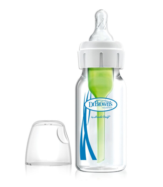 Dr. Brown's Options+ Dar Ağız Cam Biberon (250 ml)