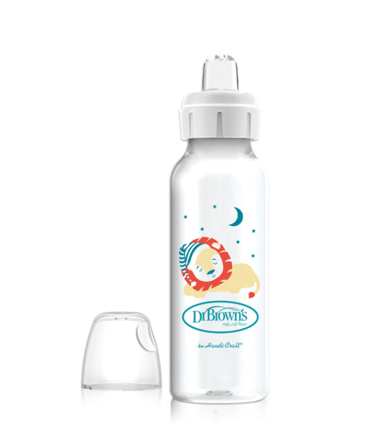 Dr Brown's Dar Ağız PP + Sippy Spout Biberon Bardak (250 ml) // Aslan