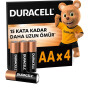 Duracell Basic AA Kalem Pil (4 Adet)