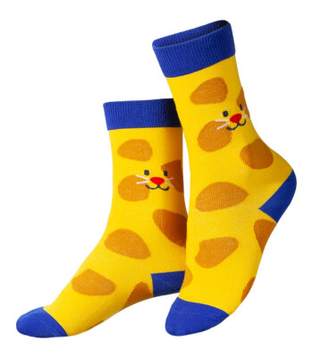 Eat My Socks Çocuk Çorap // Smiley Cat