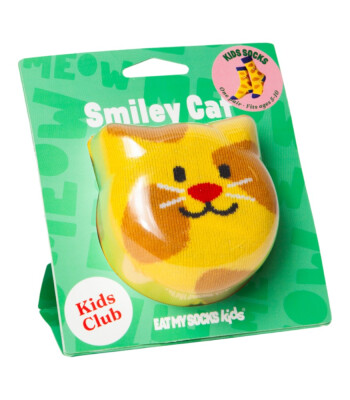 Eat My Socks Çocuk Çorap // Smiley Cat