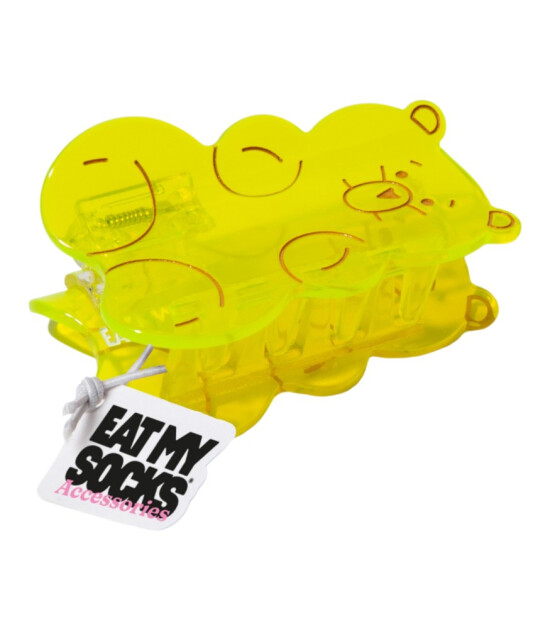 Eat My Socks Mandal Sa&ccedil; Toka (Fosforlu) // Gummy Bear Yellow