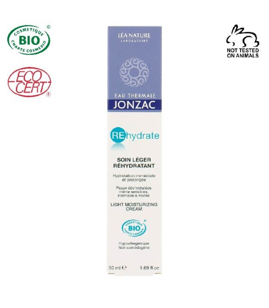 EAU THERMALE JONZAC Rehydrate Organik Sertifikalı Hipoalerjenik Hafif Nemlendirici Krem 50 ml