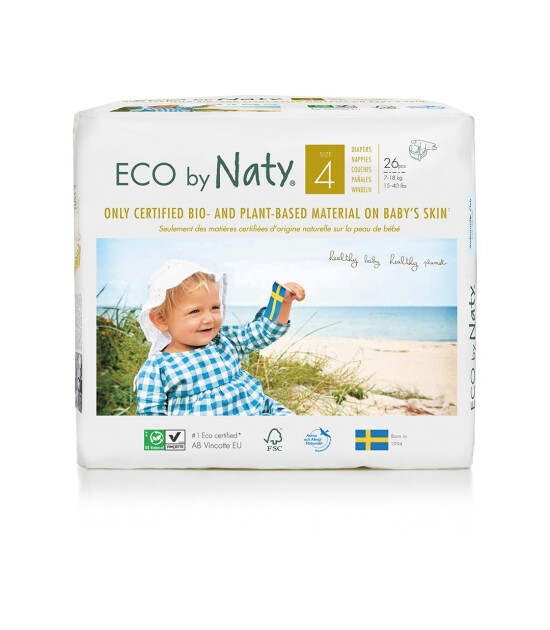Naty Bebek Bezi - Maxi (No: 4) (7-18 kg) - 26 adet