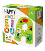 Ecoplay Puzzle // Happy Vowels (25 Parça)