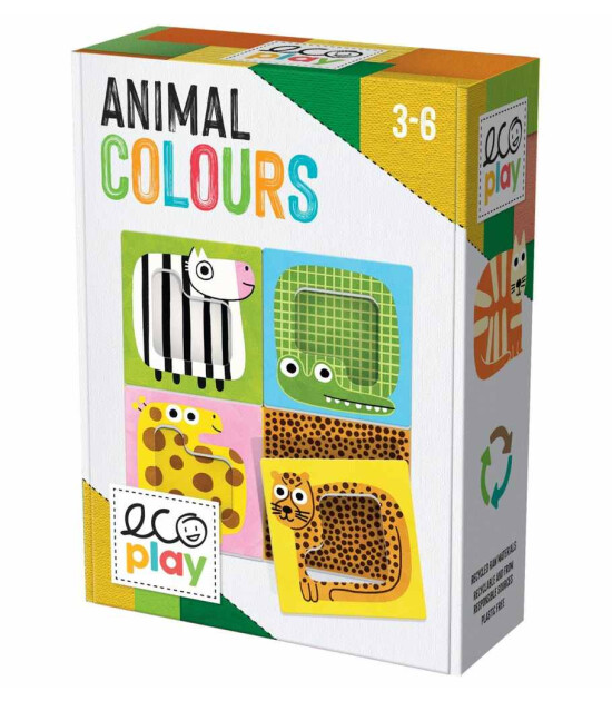 Ecoplay Eşleştirme Puzzle // Animal Colours