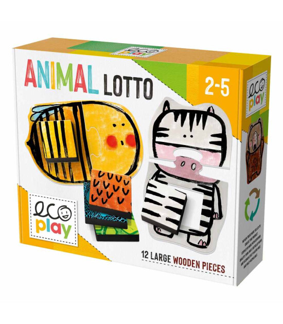 Ecoplay Eşleştirme Puzzle // Animal