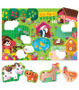 Ecoplay Shaped Puzzle // Farm (25 Parça)