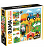 Ecoplay HEADU SHAPED PUZZLE FARM (+3 YAŞ)