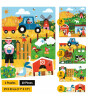 Ecoplay HEADU SHAPED PUZZLE FARM (+3 YAŞ)