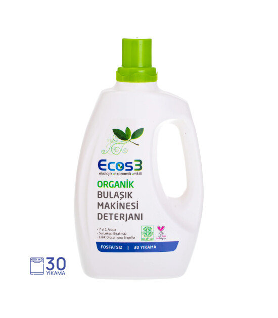 Ecos3 Organik Bulaşık Makinesi Deterjanı (750 ml)
