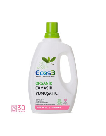 Ecos3 Organik &Ccedil;amaşır Yumuşatıcı (750 ml)