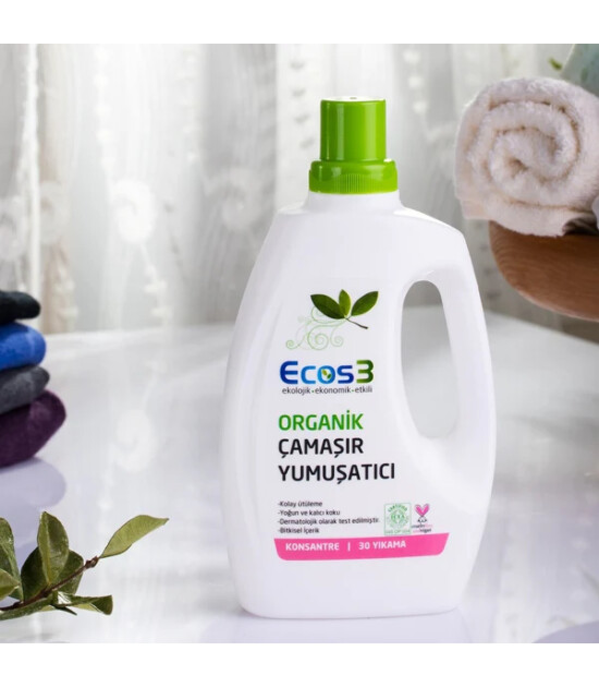 Ecos3 Organik Çamaşır Yumuşatıcı (750 ml)