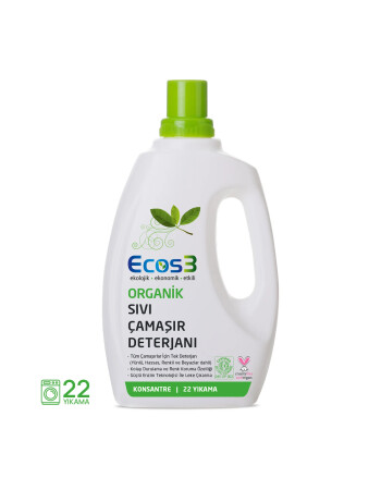 Ecos3 Organik &Ccedil;amaşır Deterjanı (750 ml)