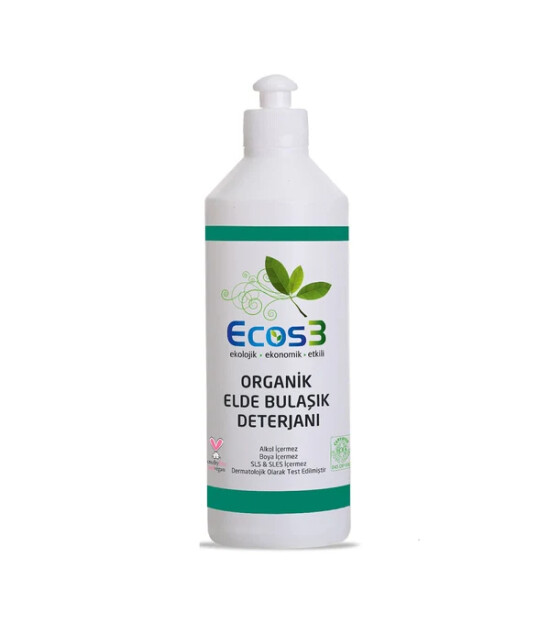 Ecos3 Organik Elde Bulaşık Deterjanı (500 ml)