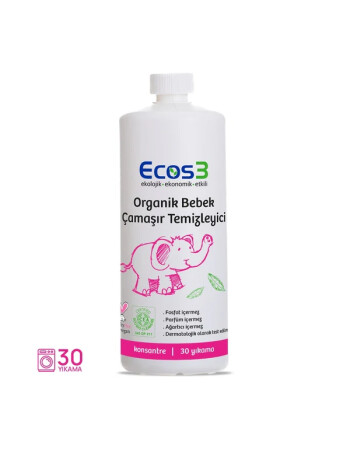 Ecos3 Organik Bebek &Ccedil;amaşır Temizleyici (1050 ml)