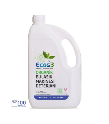 Ecos3 Organik Bulaşık Makinesi Deterjanı (2.5 lt)