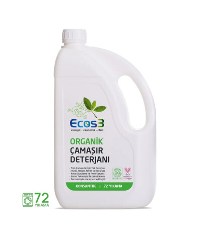 Ecos3 Organik Çamaşır Deterjanı (2.5 lt)