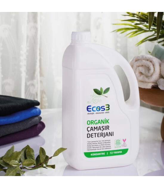 Ecos3 Organik Çamaşır Deterjanı (2.5 lt)