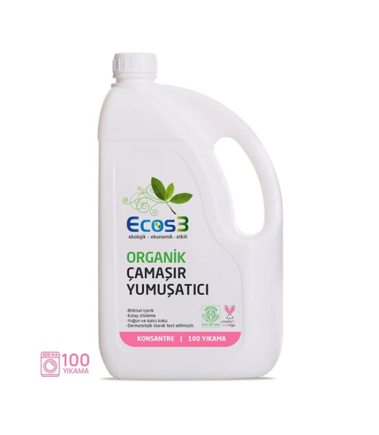 Ecos3 Organik Çamaşır Yumuşatıcı (2.5 lt)