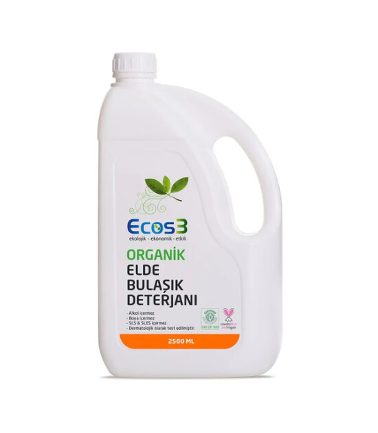 Ecos3 Organik Elde Bulaşık Deterjanı (2.5 lt)