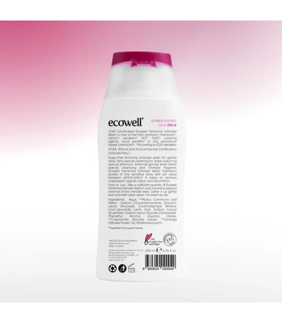 Ecowell Organik İntim Temizleyici