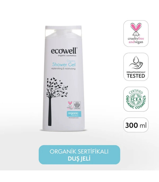 Ecowell Organik Duş Jeli