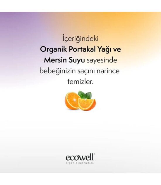 Ecowell Organik Bebek Şampuanı