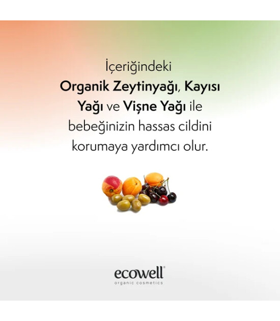 Ecowell Organik Bebek Losyonu
