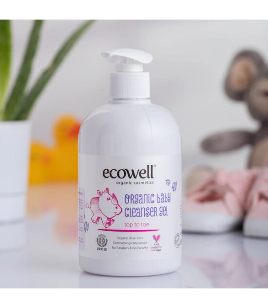 Ecowell Organik Bebek Temizleme Jeli
