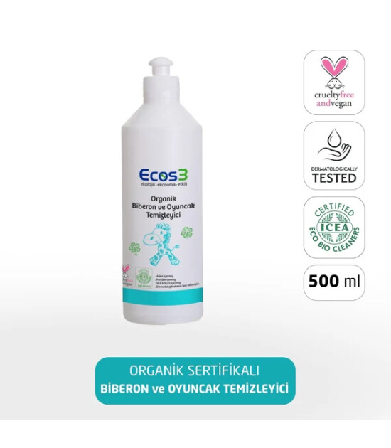 Ecowell Organik Organik Biberon Ve Oyuncak Temizleyici