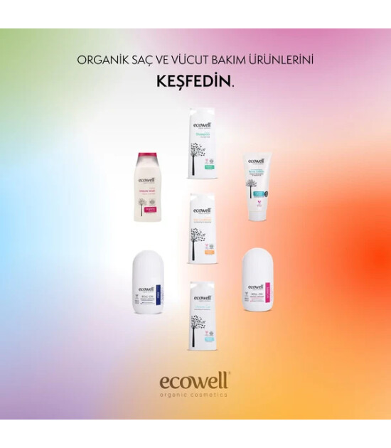 Ecowell Organik Erkek Deodorant Roll-on