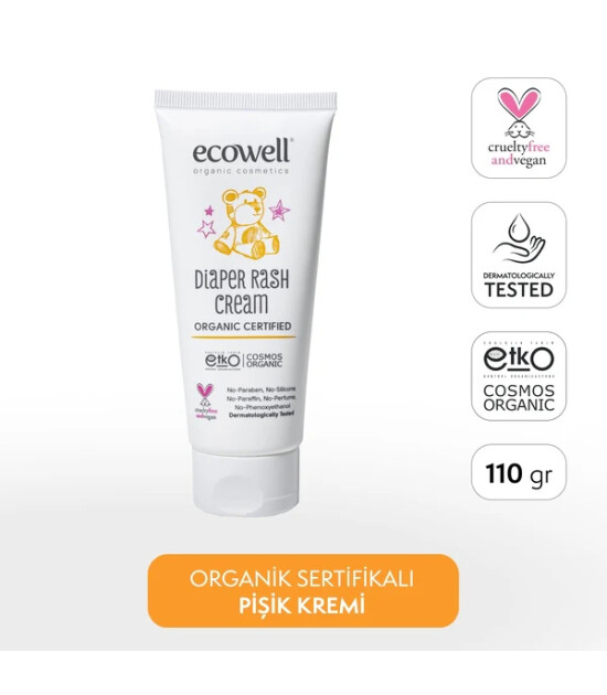 Ecowell Organik Pişik Kremi