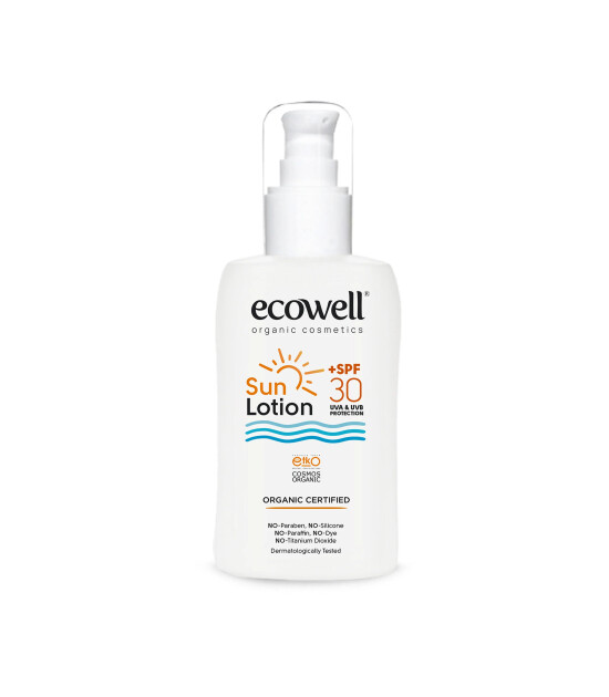 Ecowell Organik Güneş Losyonu (SPF 30)