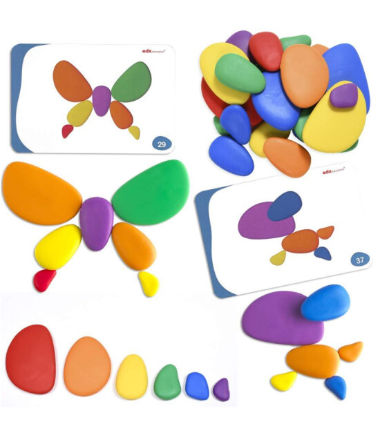 EDX Rainbow Pebbles / Gökkuşağı Çakıl Taşları