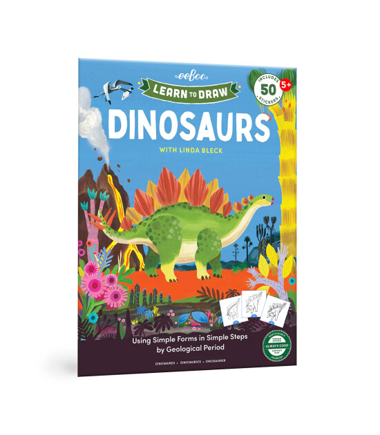 Eeboo Learn to Draw // Dinosaurs